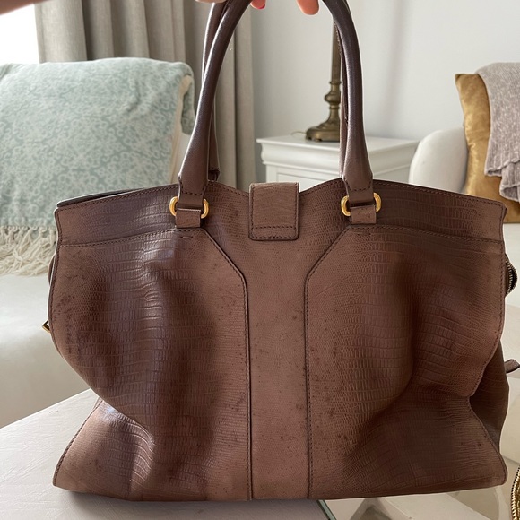 Yves Saint Laurent Handbag Brown - Picture 2 of 11